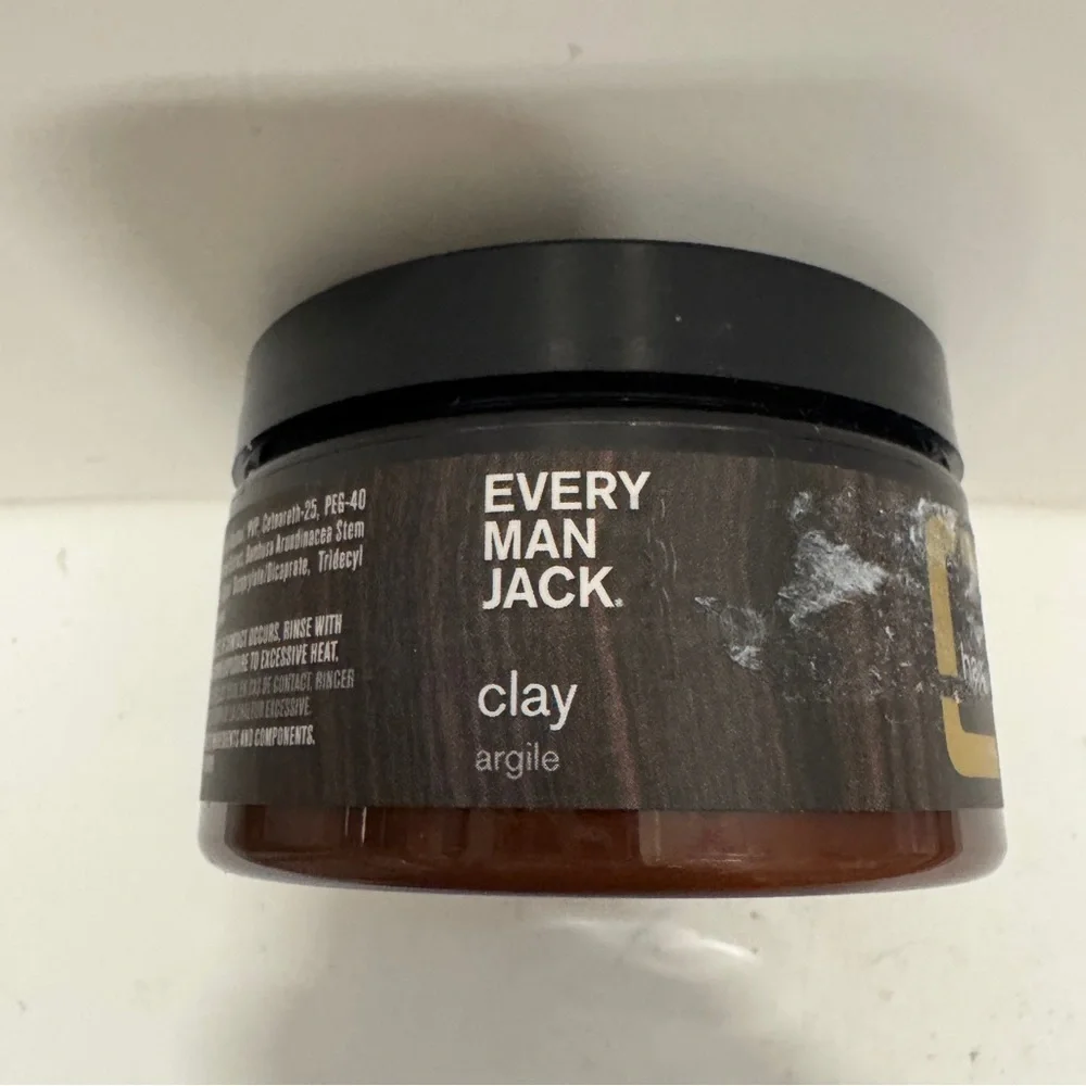 Every Man Jack Clay Matte Finish Strong Hold 3.4 OZ